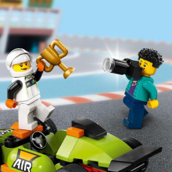LEGO City Zelené pretekárske auto