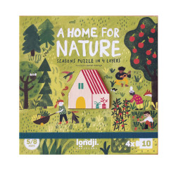 Puzzle Home for nature 40 ks