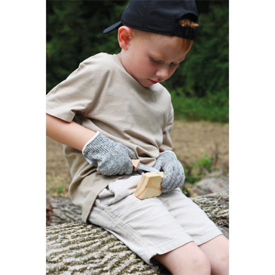 Outdoor detský nožík do prírody s drevenou rukoväťou