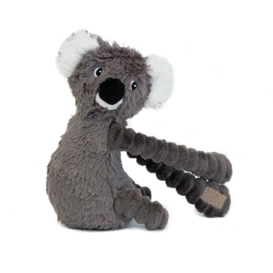 Sivá plyšová hračka koala mamička a bábätko Déglingos