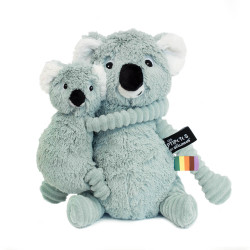 Plyšová koala Mamička a bábätko Mint