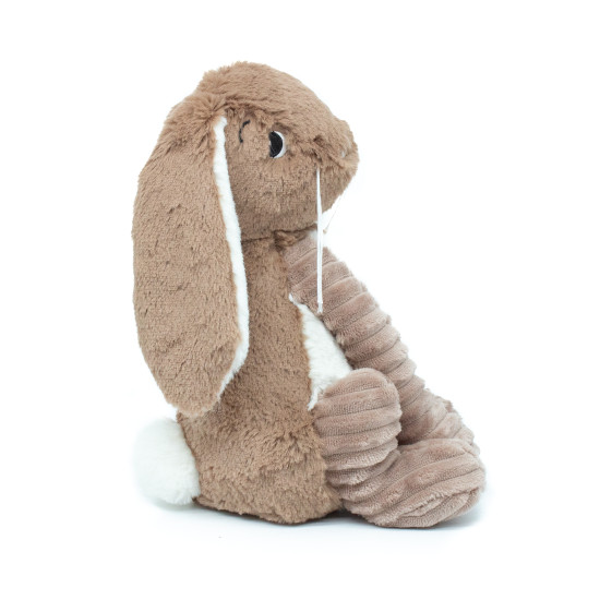 Hnedá plyšová hračka králiček Déglingos