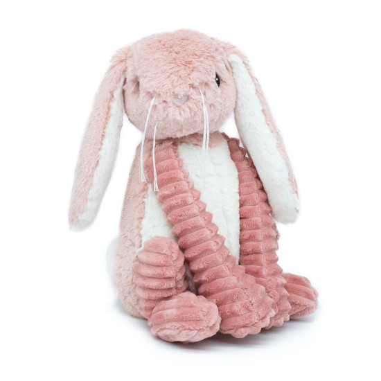 Ružová plyšová hračka králiček Déglingos