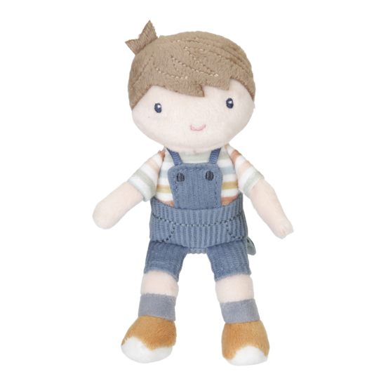 Nádherná bábika chlapec s menom Jim z mäkkého jemného materiálu vo veľkosti 10 cm od Little Dutch.