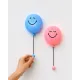 Detské nočné svetlo MOB Bubbly Light Smiley World modrá