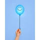 Detské nočné svetlo MOB Bubbly Light Smiley World modrá