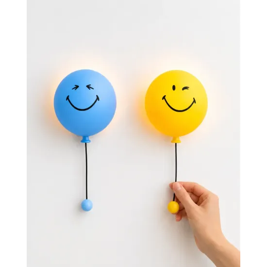 Detské nočné svetlo MOB Bubbly Light Smiley World žltá Detské nočné svetlo MOB Bubbly Light Smiley World žltá
