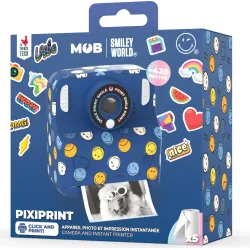 Detský fotoaparát Pixismiley Printing Camera modrá