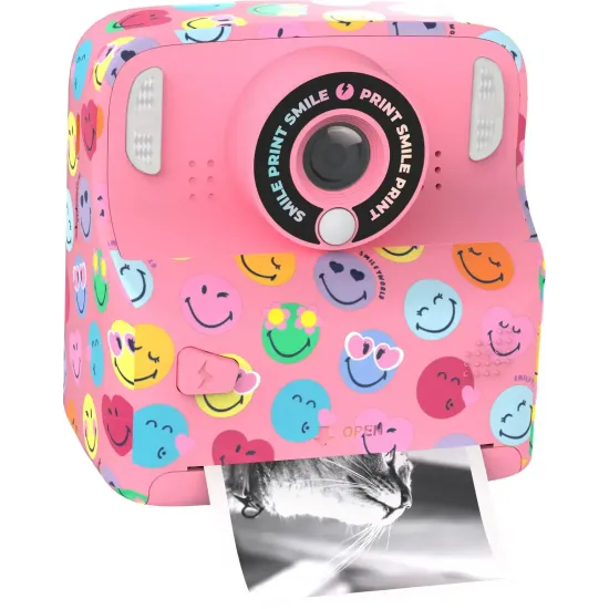 Detský fotoaparát MOB Pixismiley Printing Camera ružová