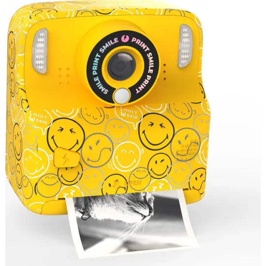 Detský fotoaparát MOB Pixismiley Printing Camera žltá