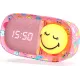 Detský budík a nočné svetlo MOB Dreamy Clock Smiley ružová