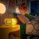 Detský budík a nočné svetlo MOB Dreamy Clock Smiley žltá