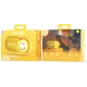Detský budík a nočné svetlo MOB Dreamy Clock Smiley žltá