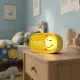 Detský budík a nočné svetlo MOB Dreamy Clock Smiley žltá