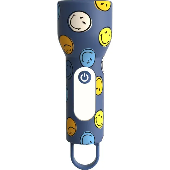 Detské svietidlo MOB Glowy Smiley Flashlight modrá