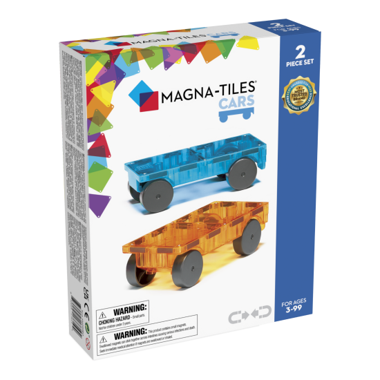 Detská magnetická stavebnica Cars 2 dielna rozvíja priestorovú predstavivosť a jemnú motoriku.