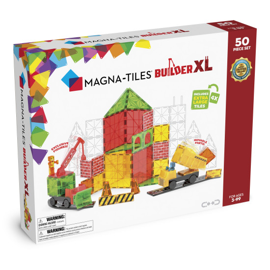 Magnetická stavebnica Magna-Tiles pre malých staviteľov.