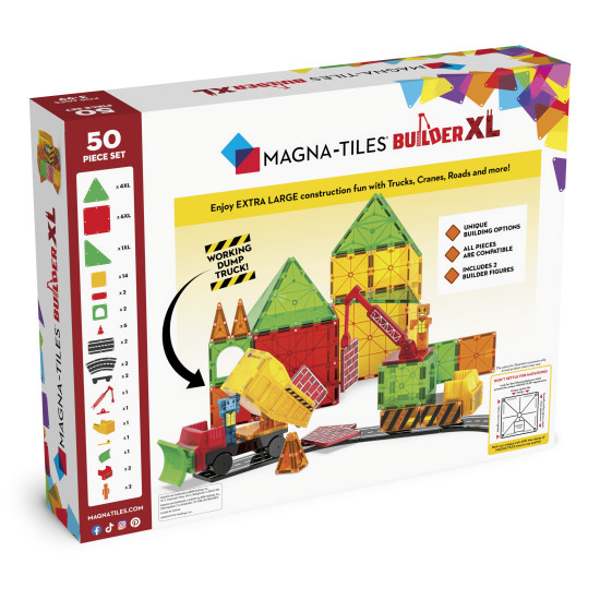 Magnetická stavebnica Magna-Tiles pre malých staviteľov.