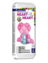 Magnetická stavebnica microMAGS Heart to Heart Travel Set 26 dielov