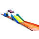 Hot Wheels® Track Builder set na dlhý skok s preklápacou rampou a angličákom