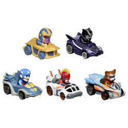 Hot Wheels Autíčka Marvel 5 ks