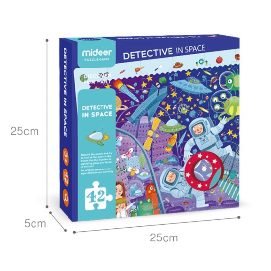 Veľké vzdelávacie puzzle s detektívnou zápletkou!