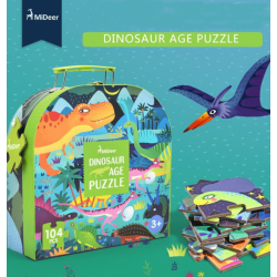 Doba dinosaurov puzzle 104ks