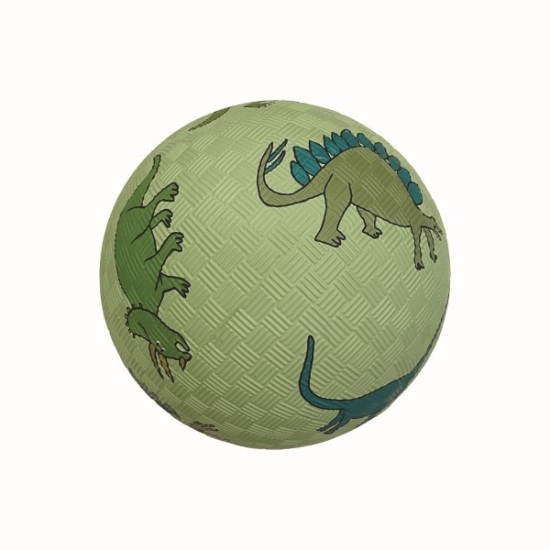 Malá zelená loptička pre deti Dinosaury 13 cm Petit Jour