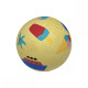 Žltá veľká lopta balón Na pláži 18 cm Petit Jour