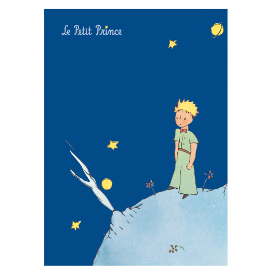 Modrý zošit Malý princ A5 15 x 21 cm Petit Jour