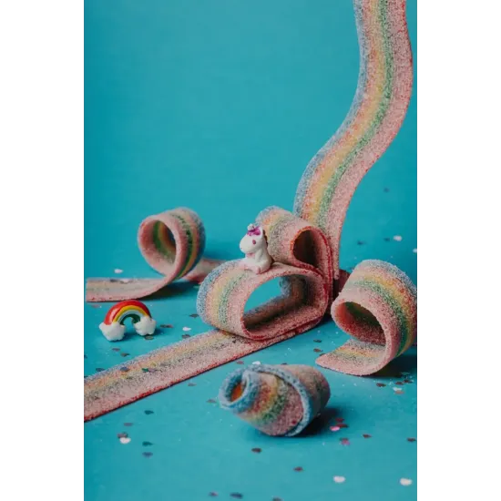 Senzorická fľaša MOVE Rainbow