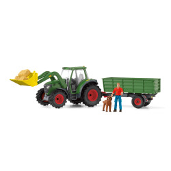 Schleich Traktor s prívesom