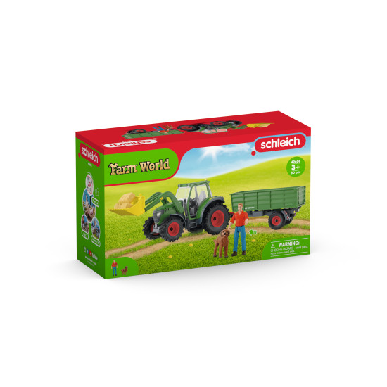 Schleich Traktor s prívesom