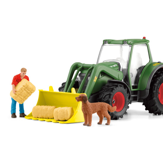 Schleich Traktor s prívesom