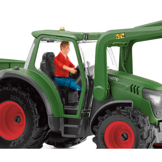 Schleich Traktor s prívesom