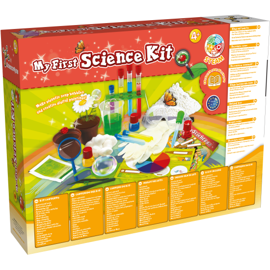 Vzdelávacia a zábavná vedecká hračka pre mini-vedcov.