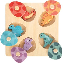 Vkladacie puzzle Dino