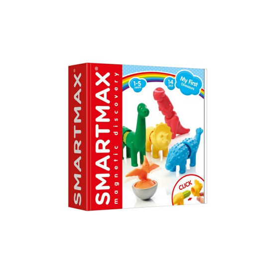 Magnetická stavebnica Moje prvé dinosaury od SmartMax. 