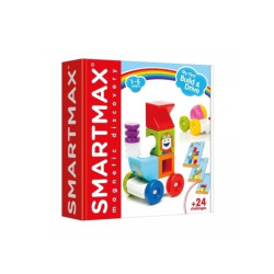 SmartMax Moja prvá magnetická stavebnica s autom 2v1