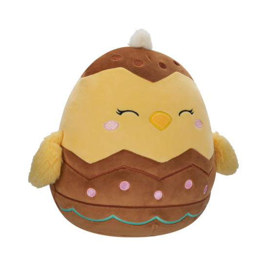 Spoznaj najroztomilejšiu plyšovú hračku Kura v čoko vajíčku Aimee od Squishmallows.