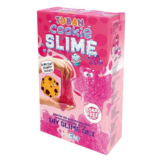 DIY Slime Sada na výrobu slizu Cookie pre deti. XL sada. Vyrobte si svoj vlastný sliz.