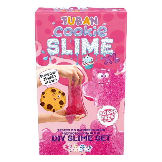 DIY Slime Sada na výrobu slizu Cookie pre deti. XL sada. Vyrobte si svoj vlastný sliz.