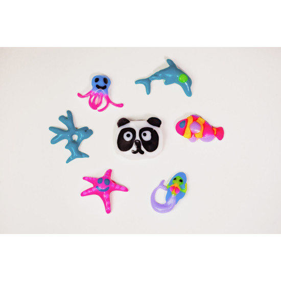 Tubi Jelly Kreatívny set Zvieratká na tvorbu 3D figúrok