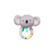 Hrkálku tvorí mäkká plyšová hračka v tvare koaly a priehľadný plastový krúžok naplnený farebnými korálkami. 