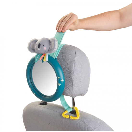 Spätné zrkadlo do auta Koala. Majte svoje dieťa na očiach počas jazdy.