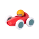 Tolo Pretekárske autíčko farebná a veselá hračka s pohyblivými kolesami a pretekárom.