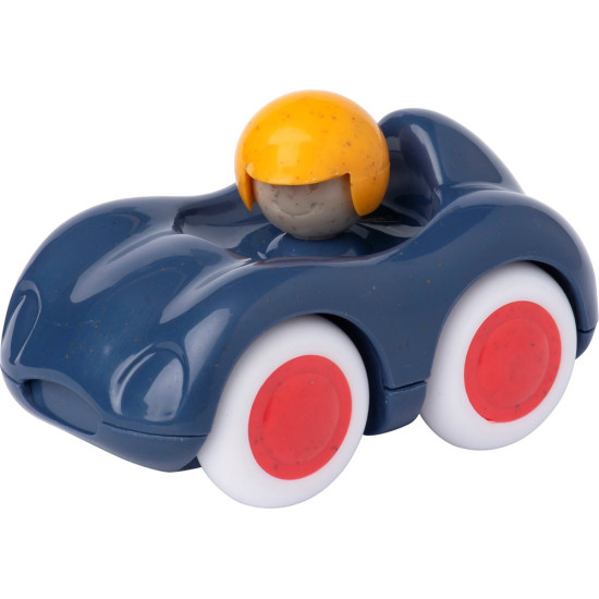 Tolo Športové autíčko farebná a veselá hračka s pohyblivými kolesami