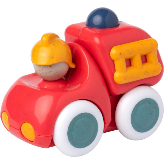 Tolo Hasičské auto farebná a veselá hračka s pohyblivými kolesami