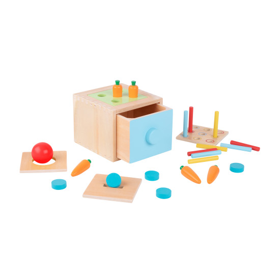 Montessori box Vkladačka 4v1 Didaktická hračka Tooky Toy