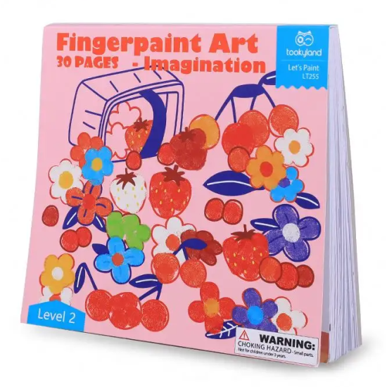 Omaľovánky pre prstové farby pre deti Umelec Tookyland